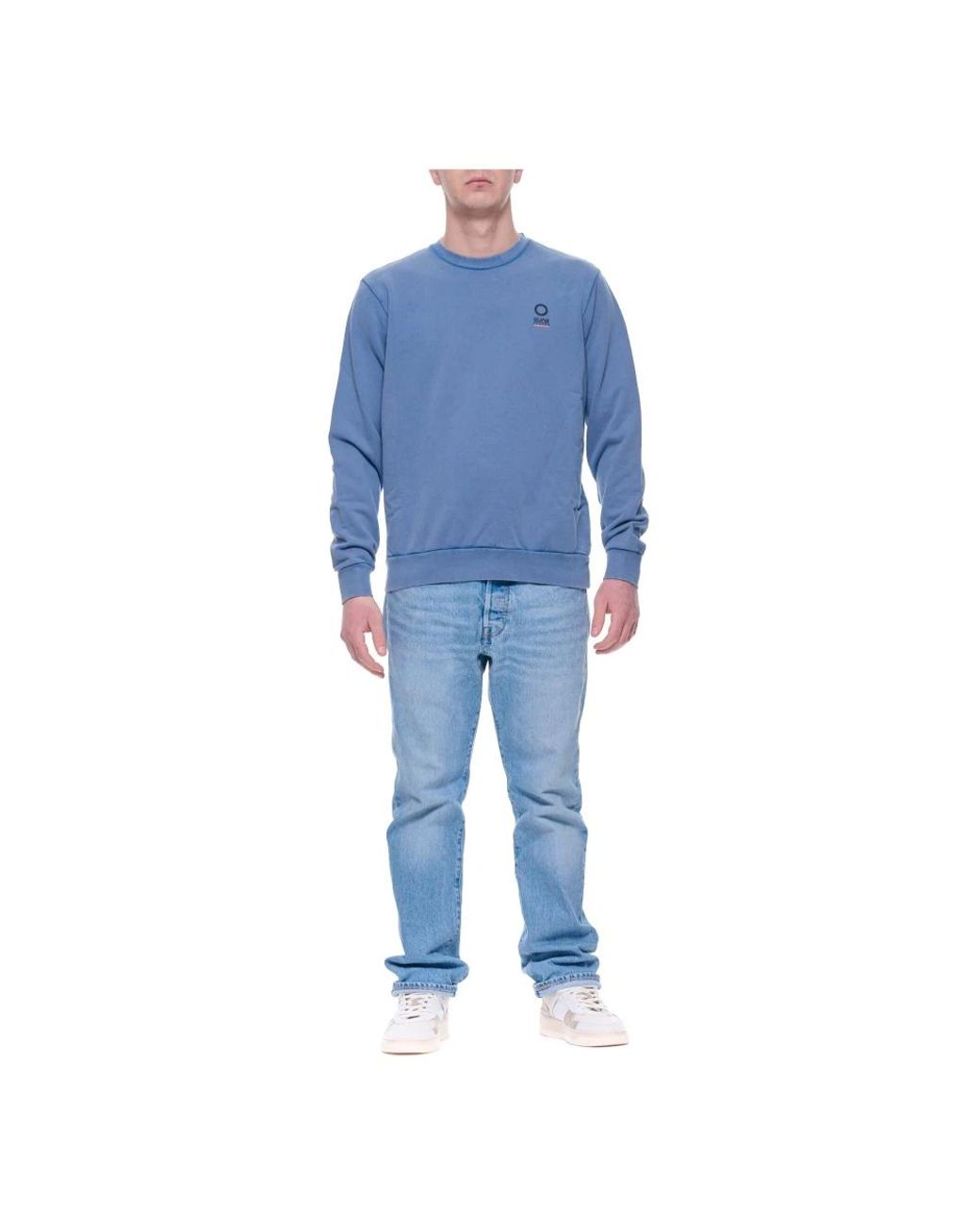 Suns Boards Gipo Dye Old Crewneck Sweatshirt in Blue für Herren