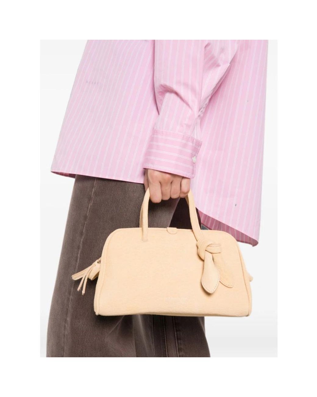 Jacquemus Natural Handbags