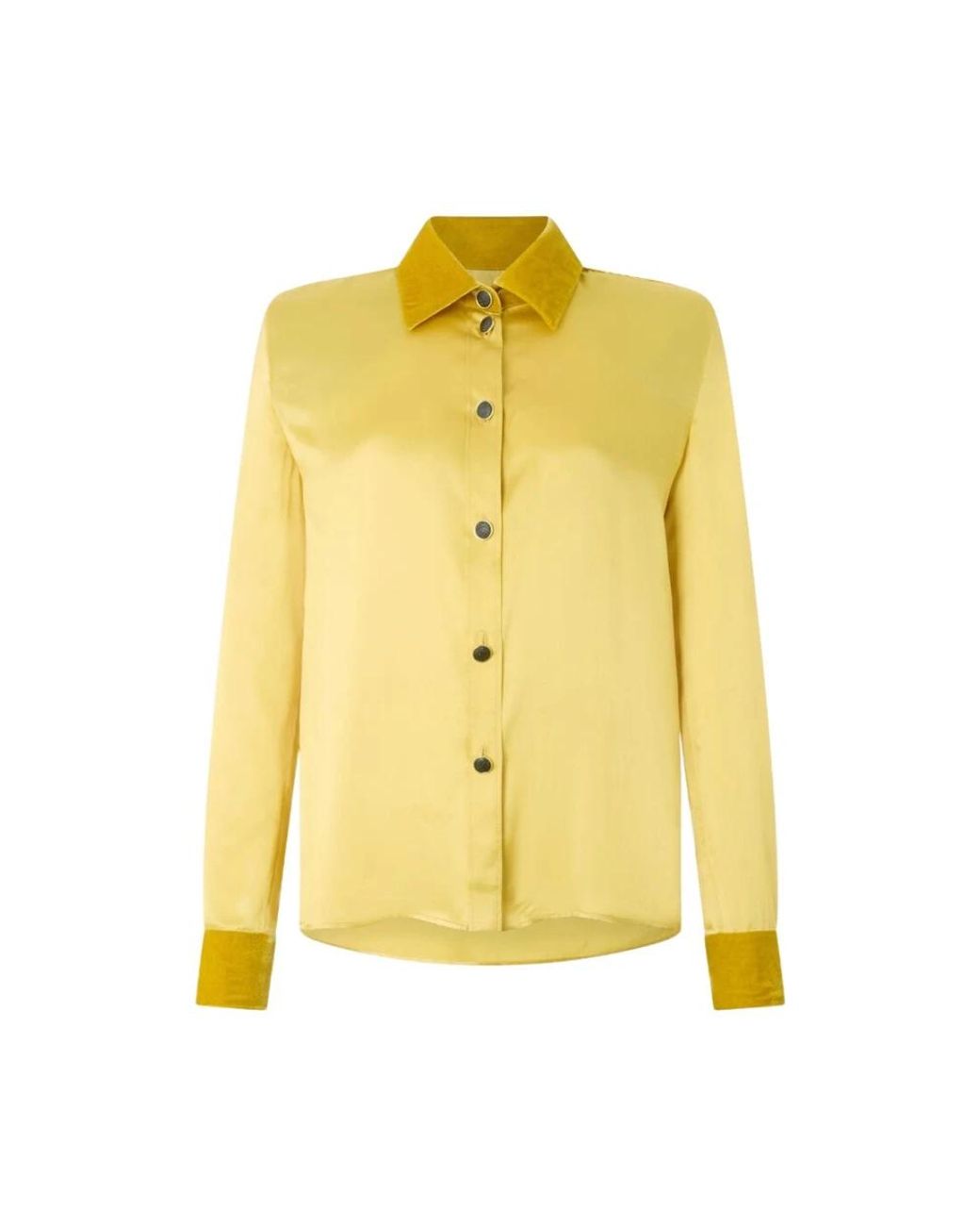 Roberto Cavalli Yellow Shirts