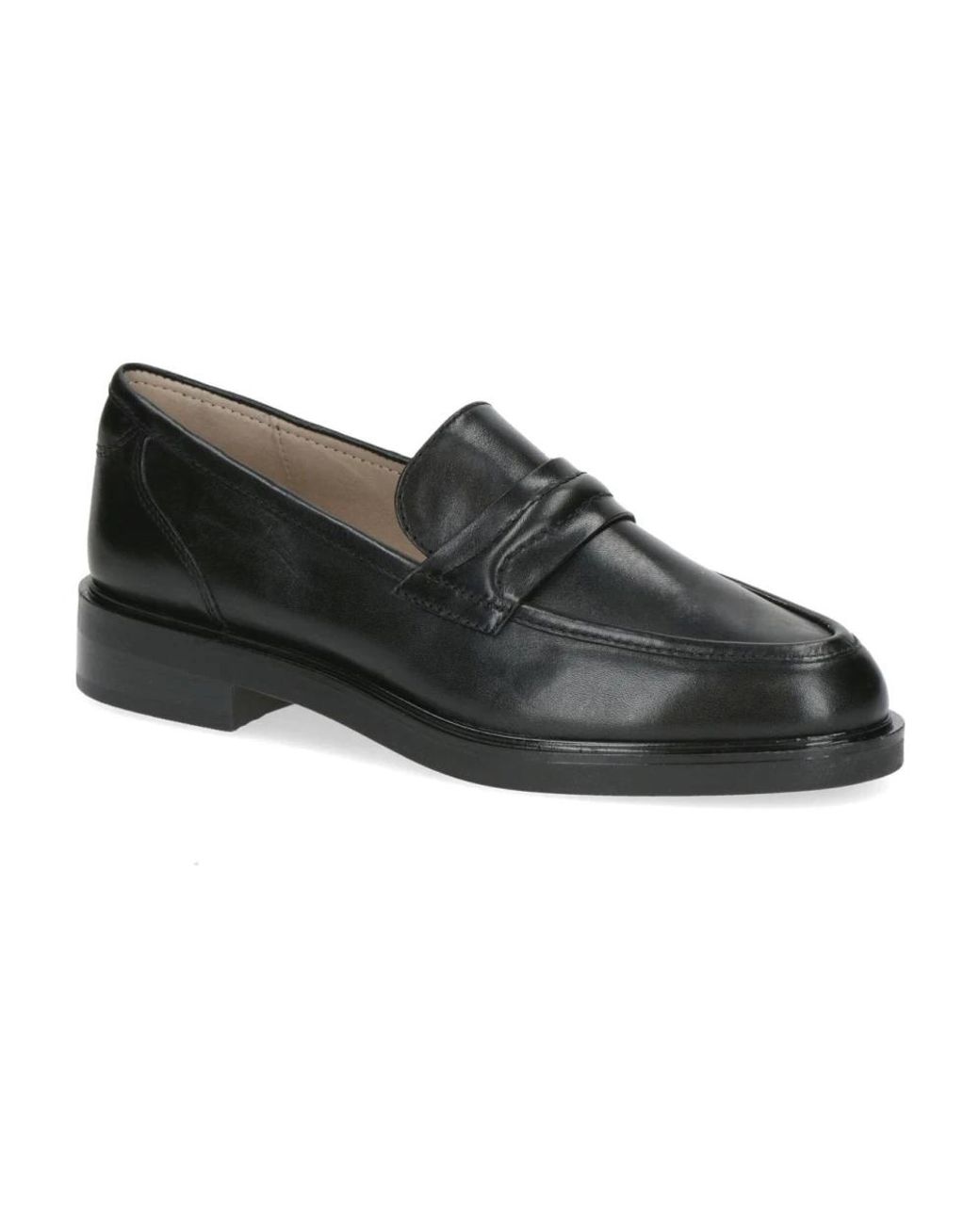 Caprice Black Loafers