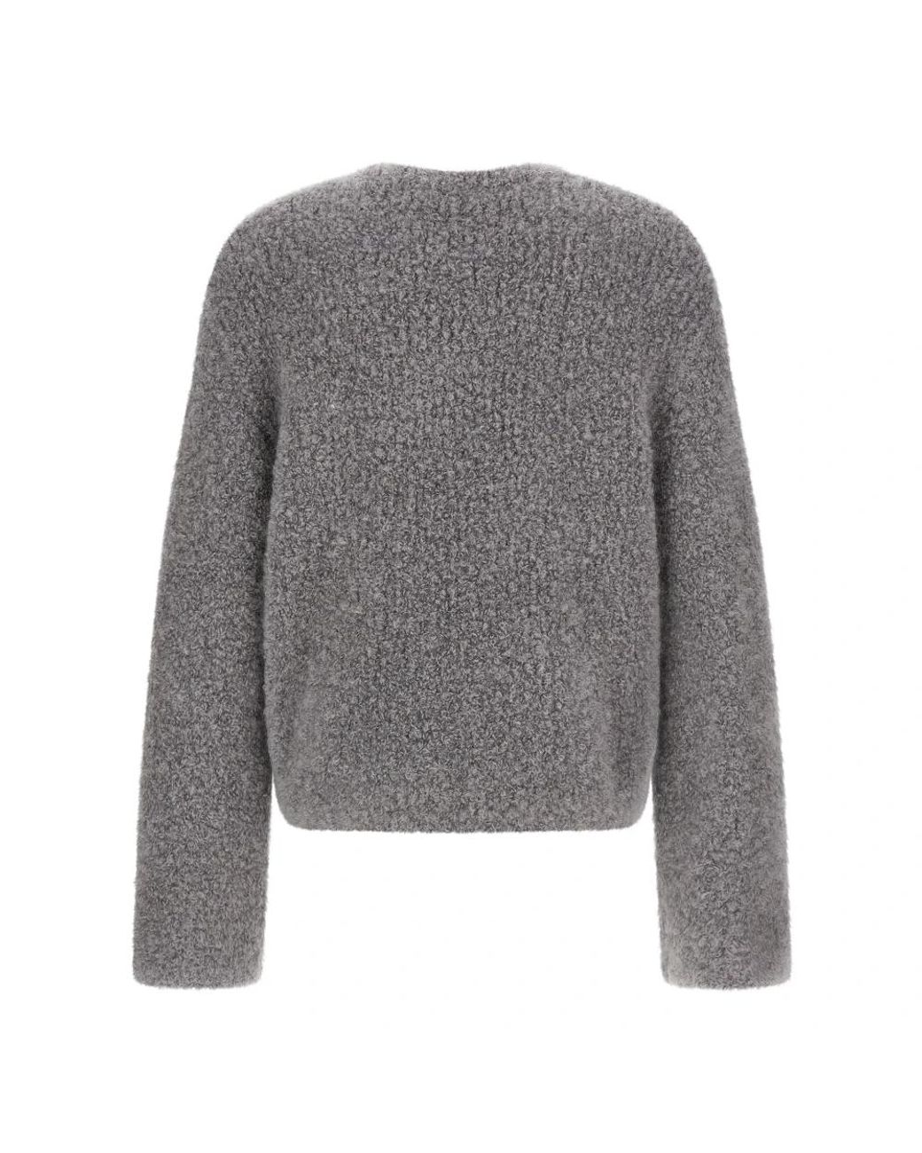 Séfr Gray Round-Neck Knitwear for men