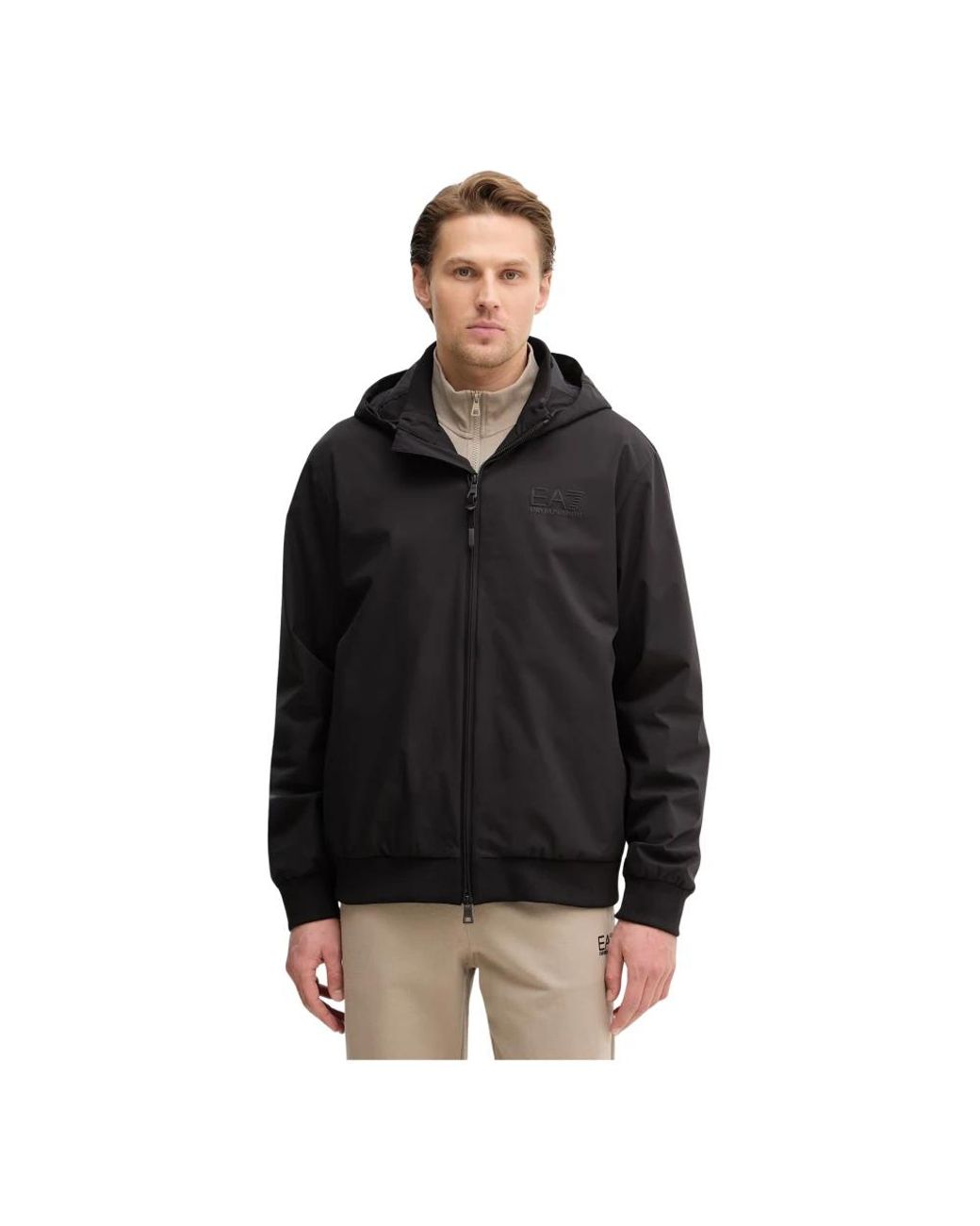 Light Jackets EA7 pour homme en coloris Black