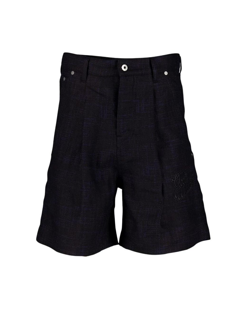 Off-White c/o Virgil Abloh Black Casual Shorts for men