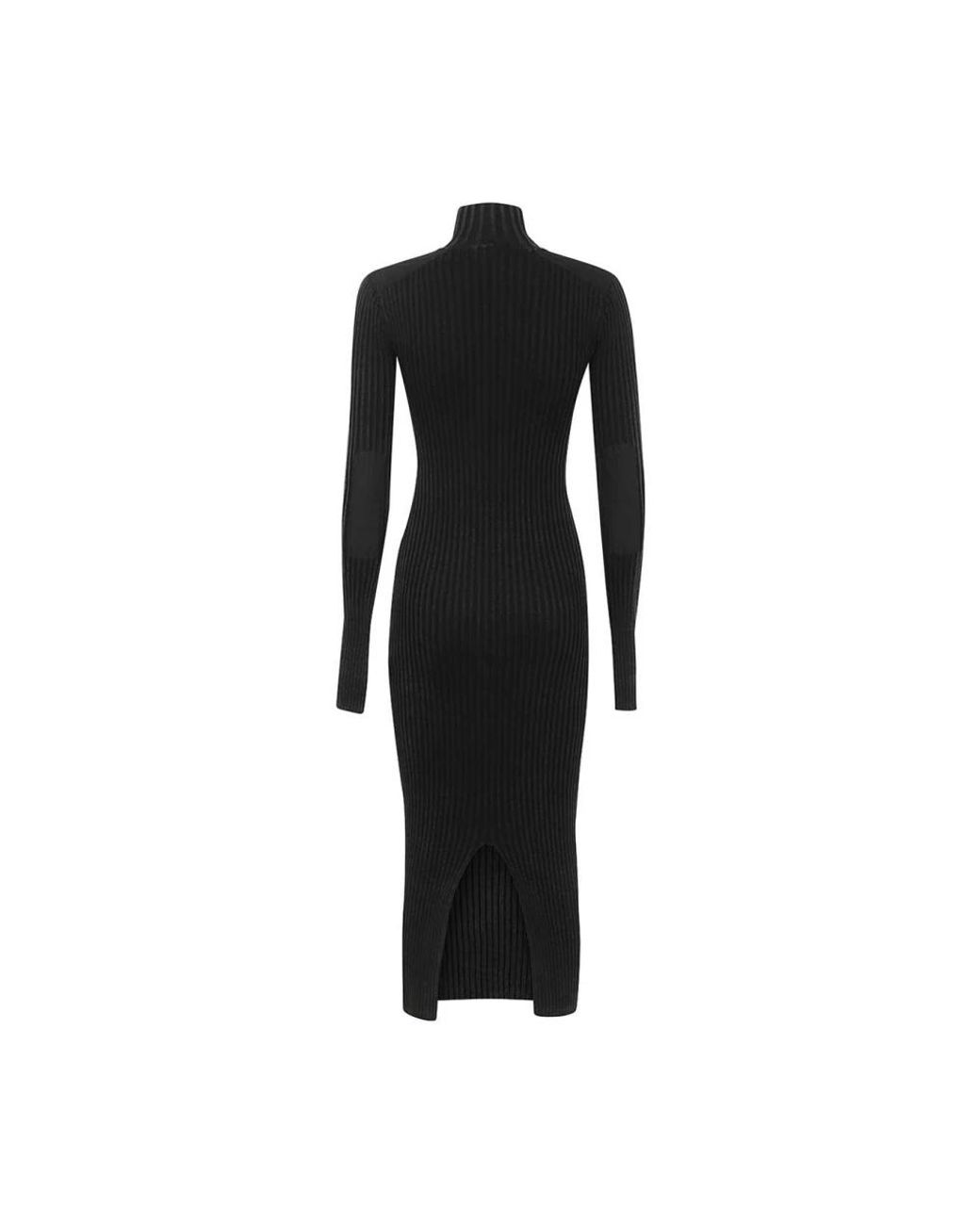 Versace Jeans Couture Black Knitted Dresses