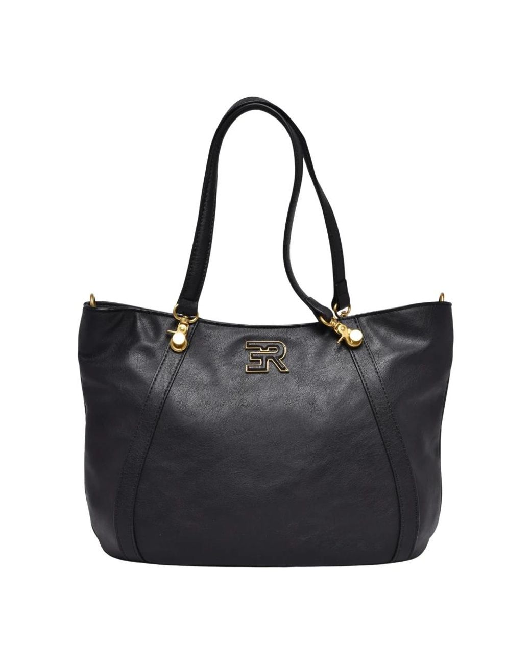 Ermanno Scervino Black Shopping Bags