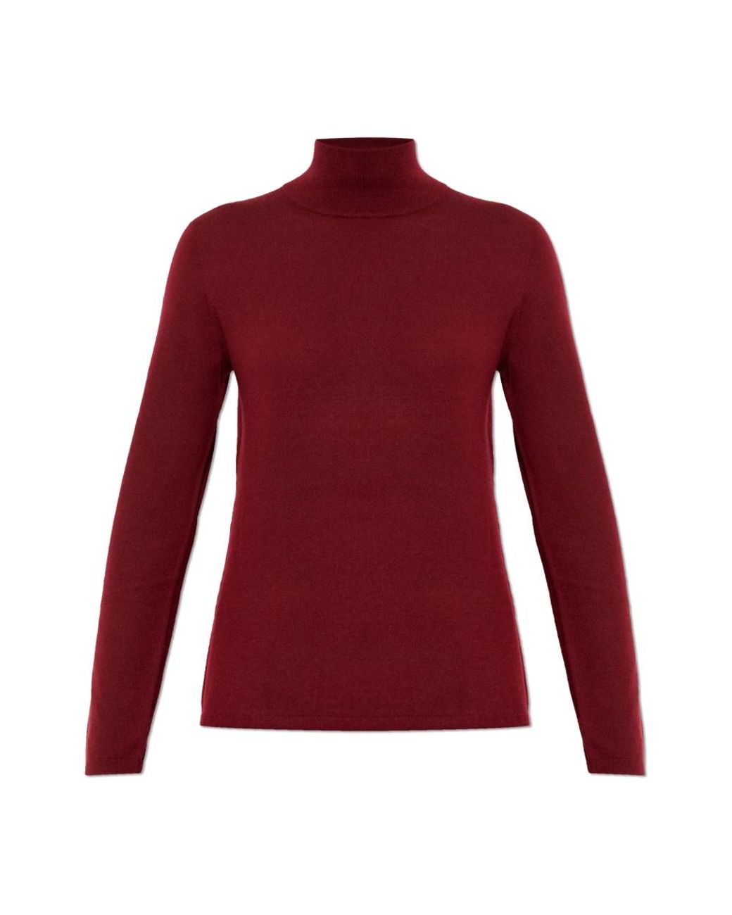 Max Mara Red Cashmere Knitwear