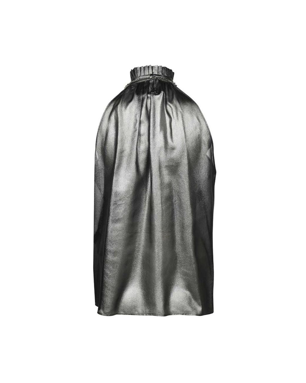 John Richmond Gray Sleeveless Tops