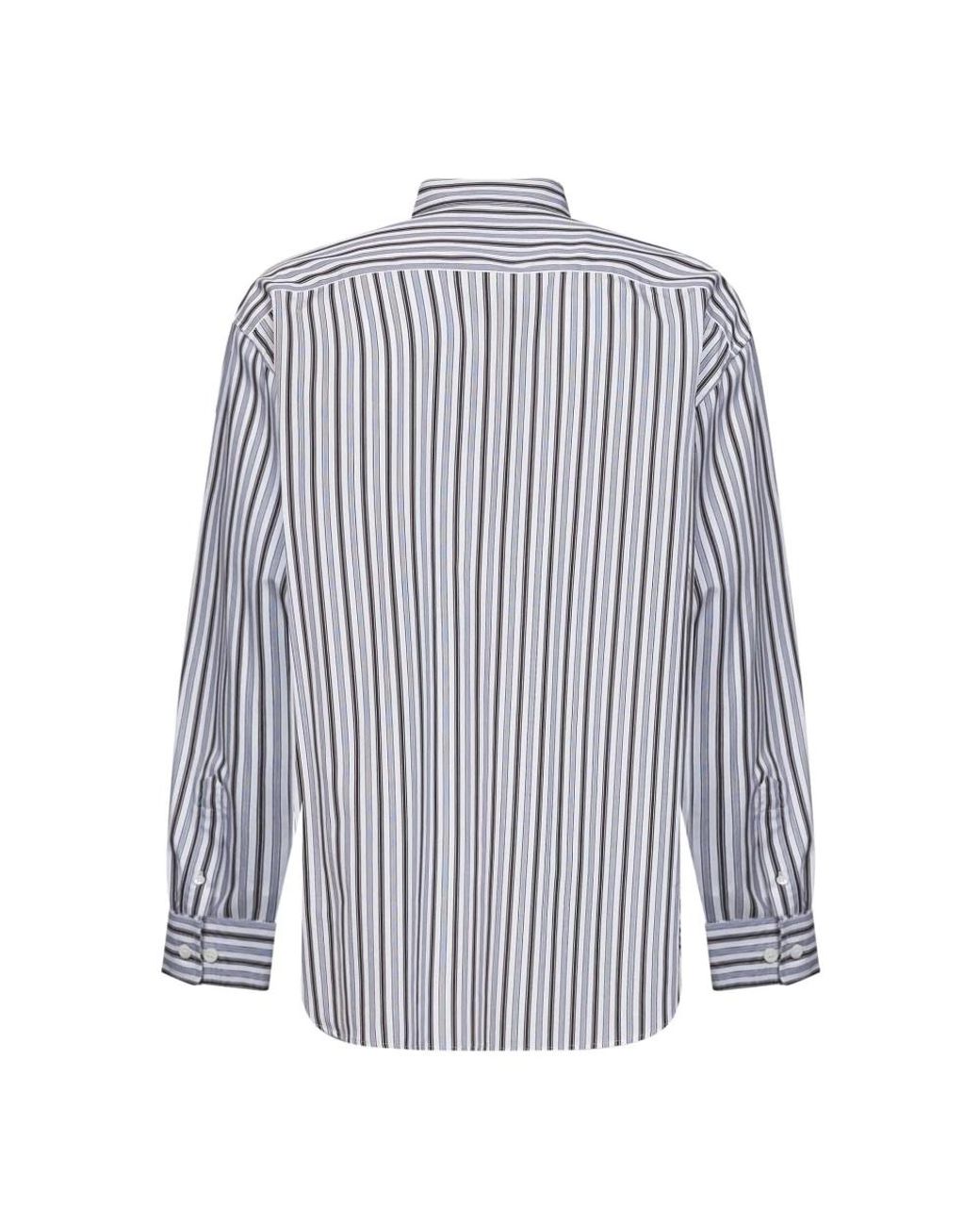 Dries Van Noten Blue Casual Shirts for men