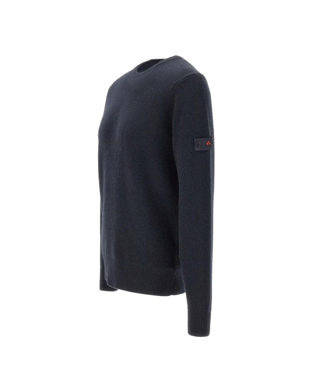 Peuterey Blue Round-Neck Knitwear for men