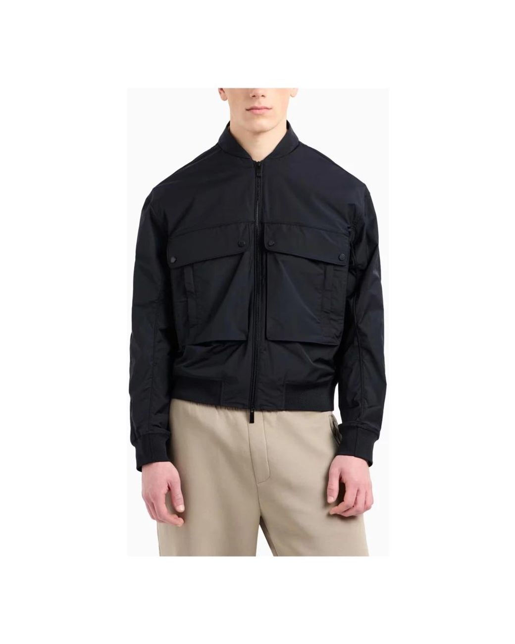 Bomber Jackets ARMANI EXCHANGE pour homme en coloris Blue