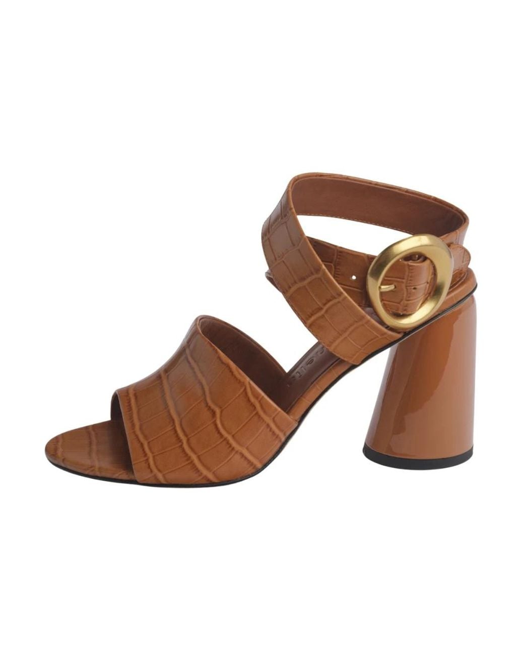 STUDIO AMELIA Brown High Heel Sandals