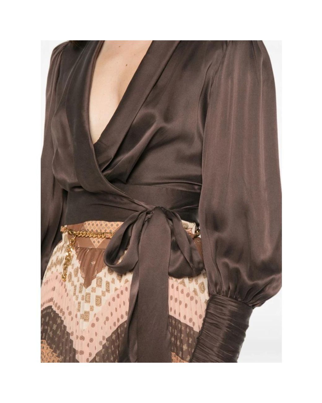 Blouses Zimmermann en coloris Brown