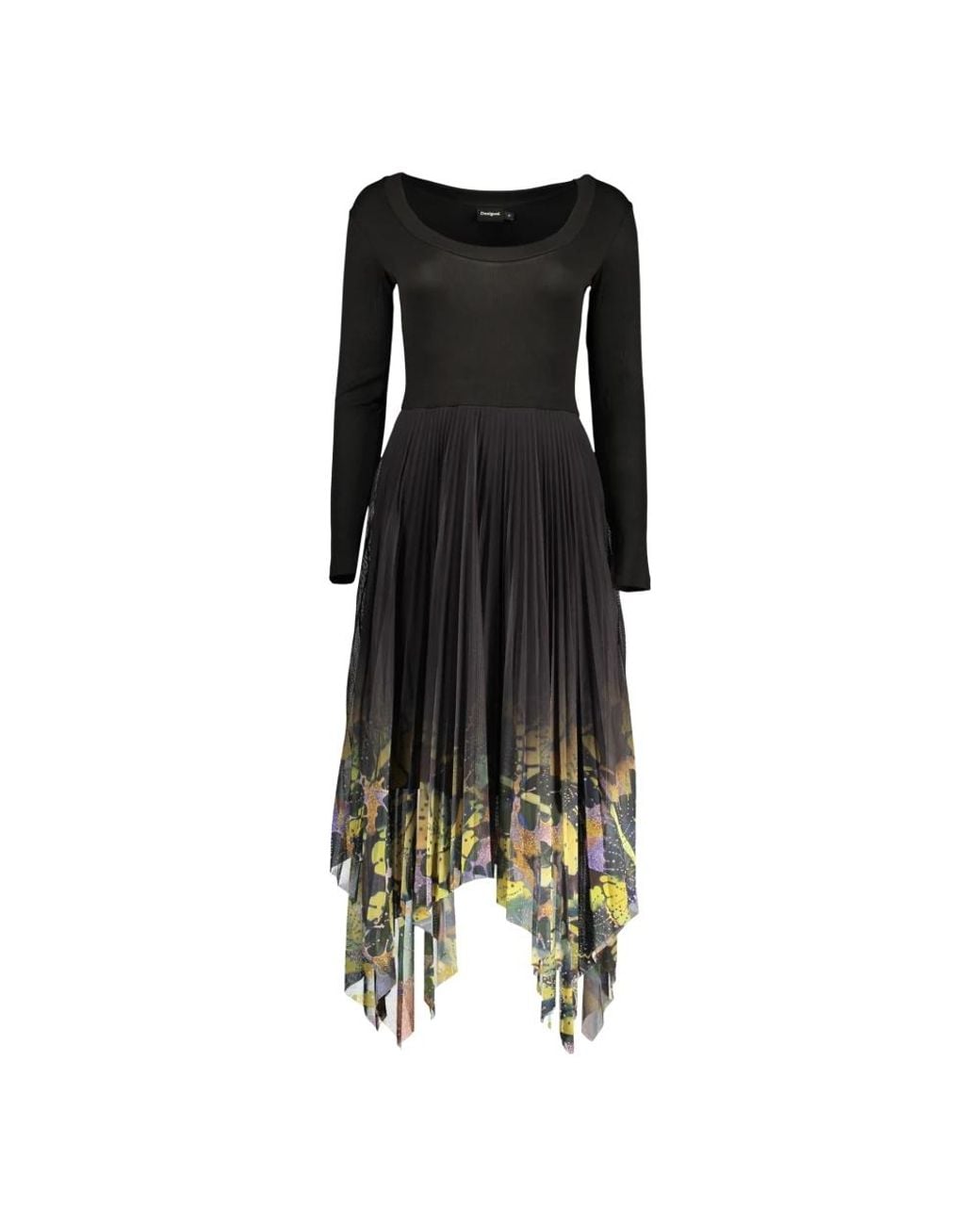 Desigual Black Midi Dresses
