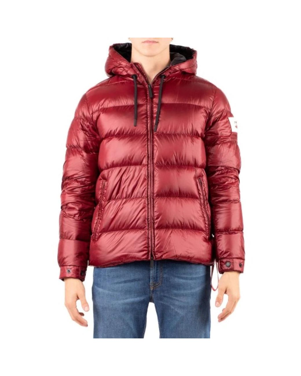 AFTER LABEL Red Winter Jackets for men