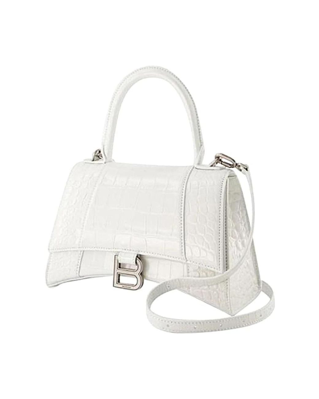 Balenciaga White Handbags