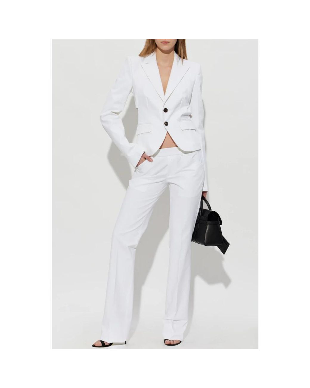 DSquared² White Flared Hosen