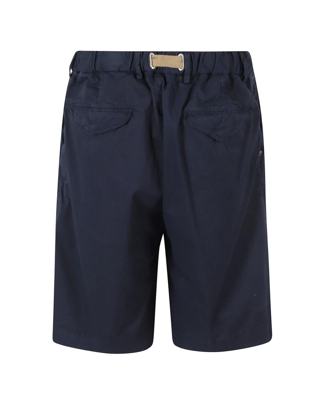 White Sand Blue Casual Shorts for men