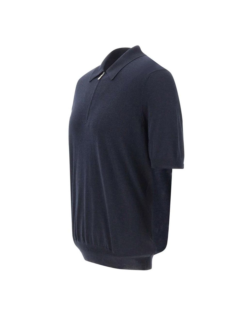 Gran Sasso Blue Polo Shirts for men