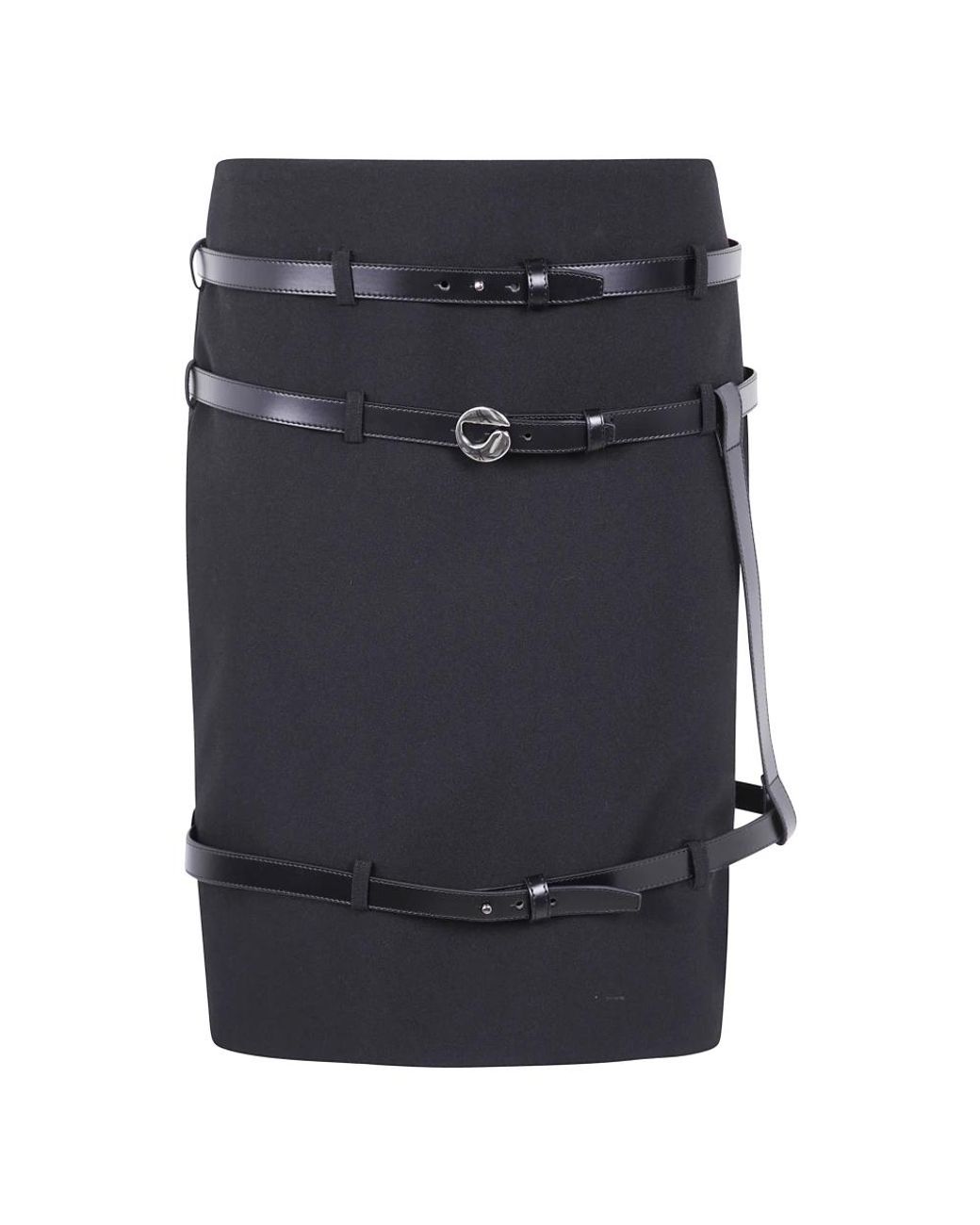 Coperni Gordel Rok in het Blue