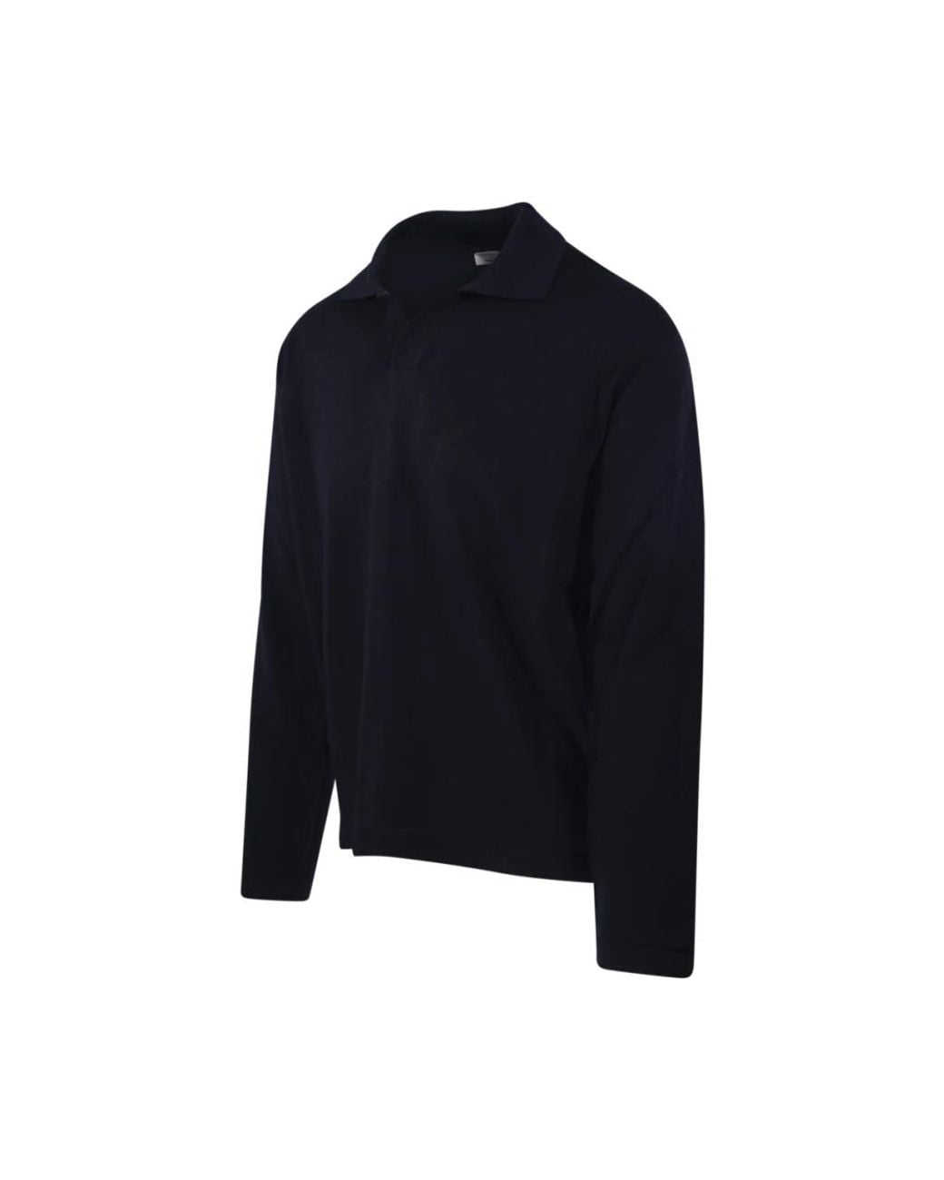 Roberto Collina Blue Polo Shirts for men
