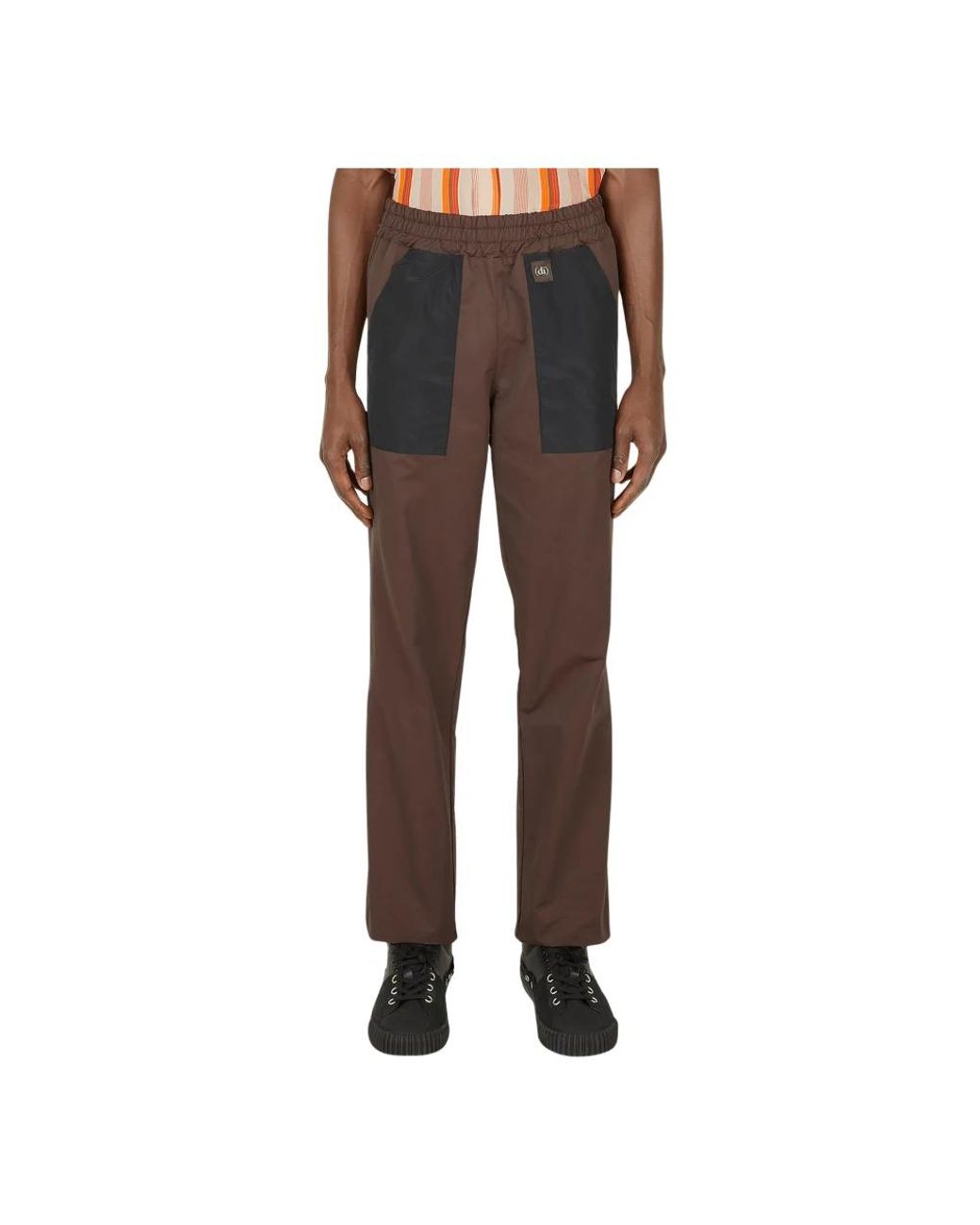 Straight Trousers (DI)VISION de hombre de color Gray