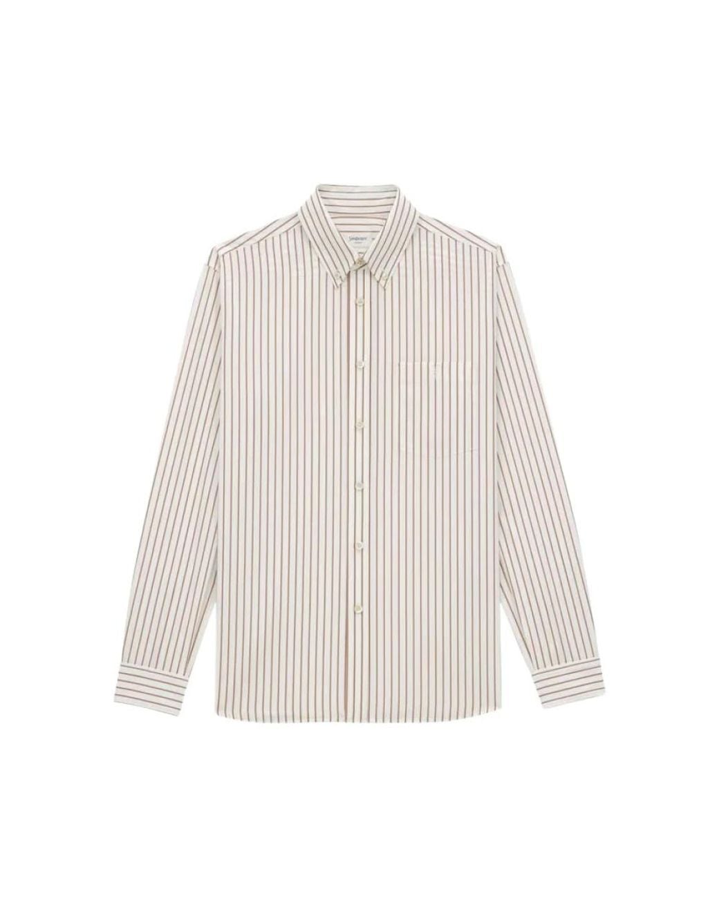 Saint Laurent White Shirts