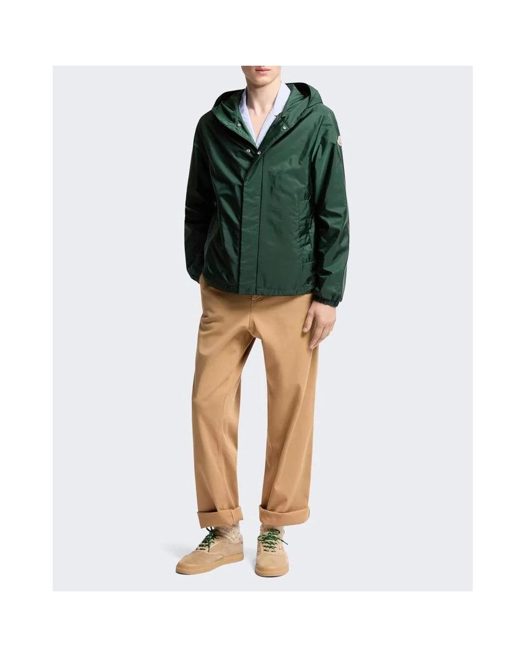 Light Jackets Moncler de hombre de color Green