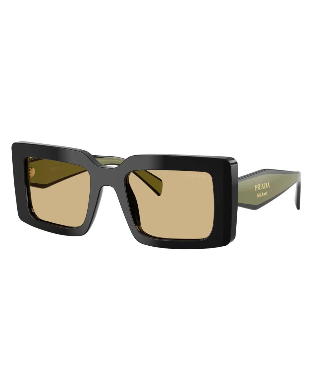 Prada Pr D01S Zonnebril in het Black