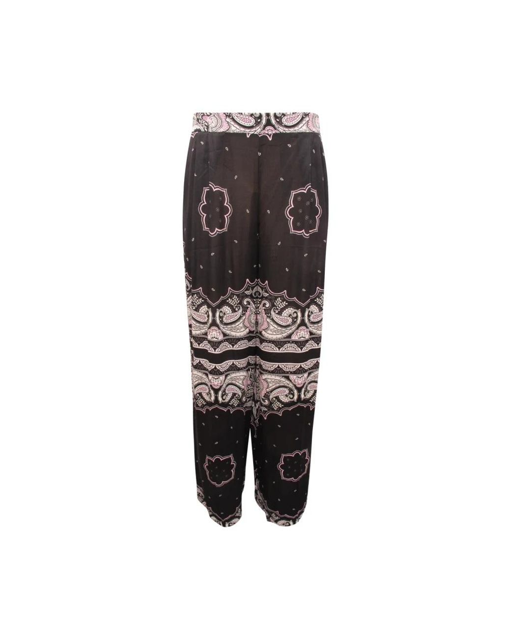 Twinset Black Wide Trousers