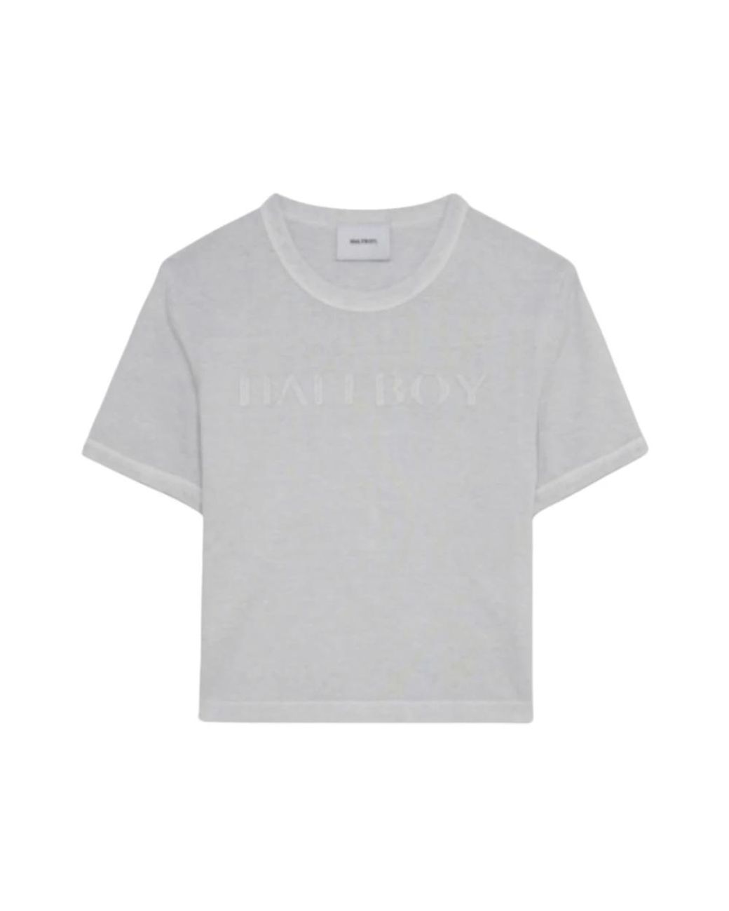 Halfboy Tops ,Grijs ,Katoen Dawn Baby Tee in het Gray voor heren