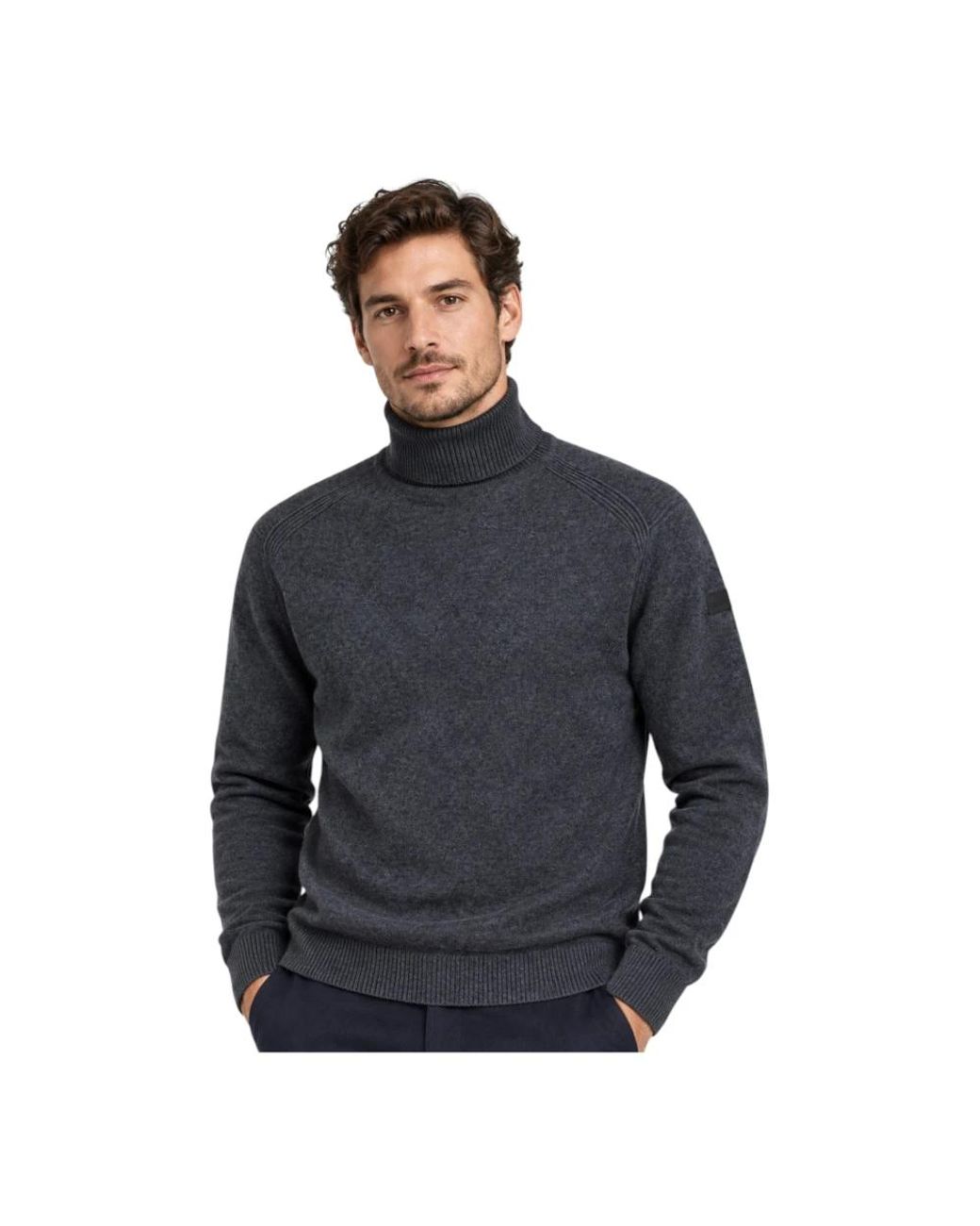 Turtlenecks Rrd de hombre de color Blue