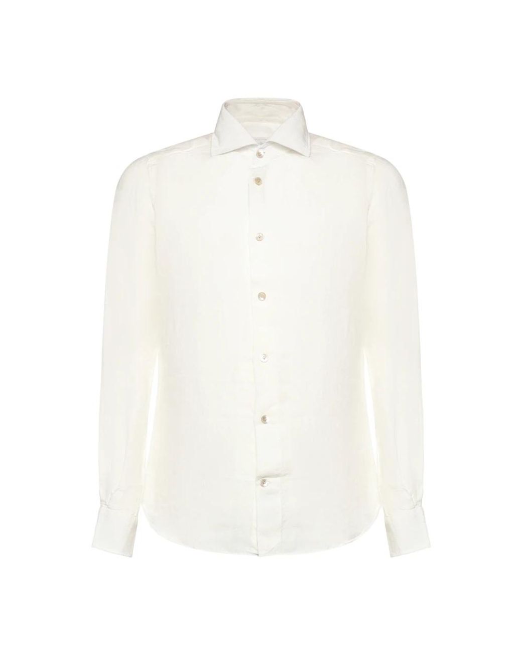 Eleventy White Casual Shirts for men