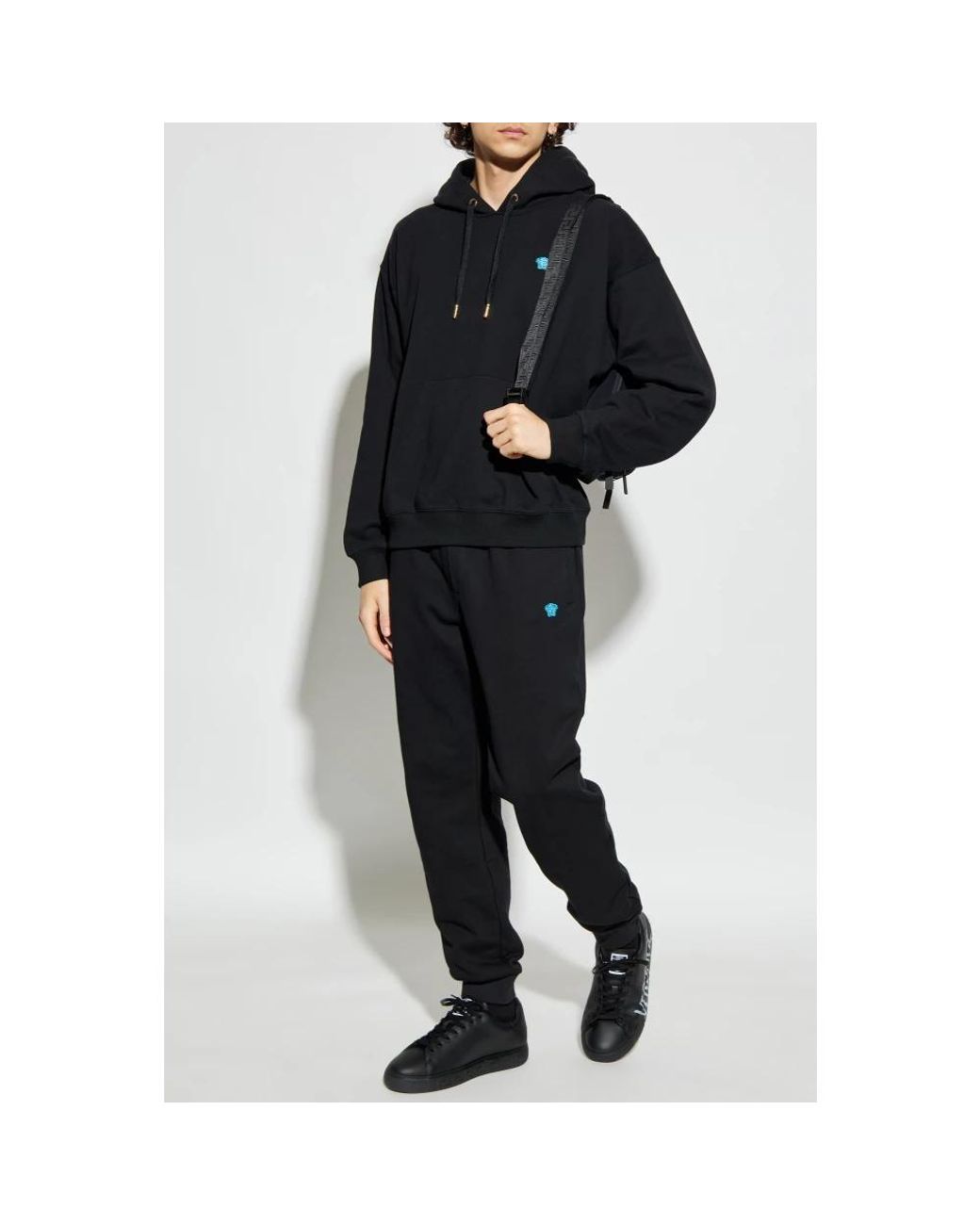 Versace Blue Hoodies for men