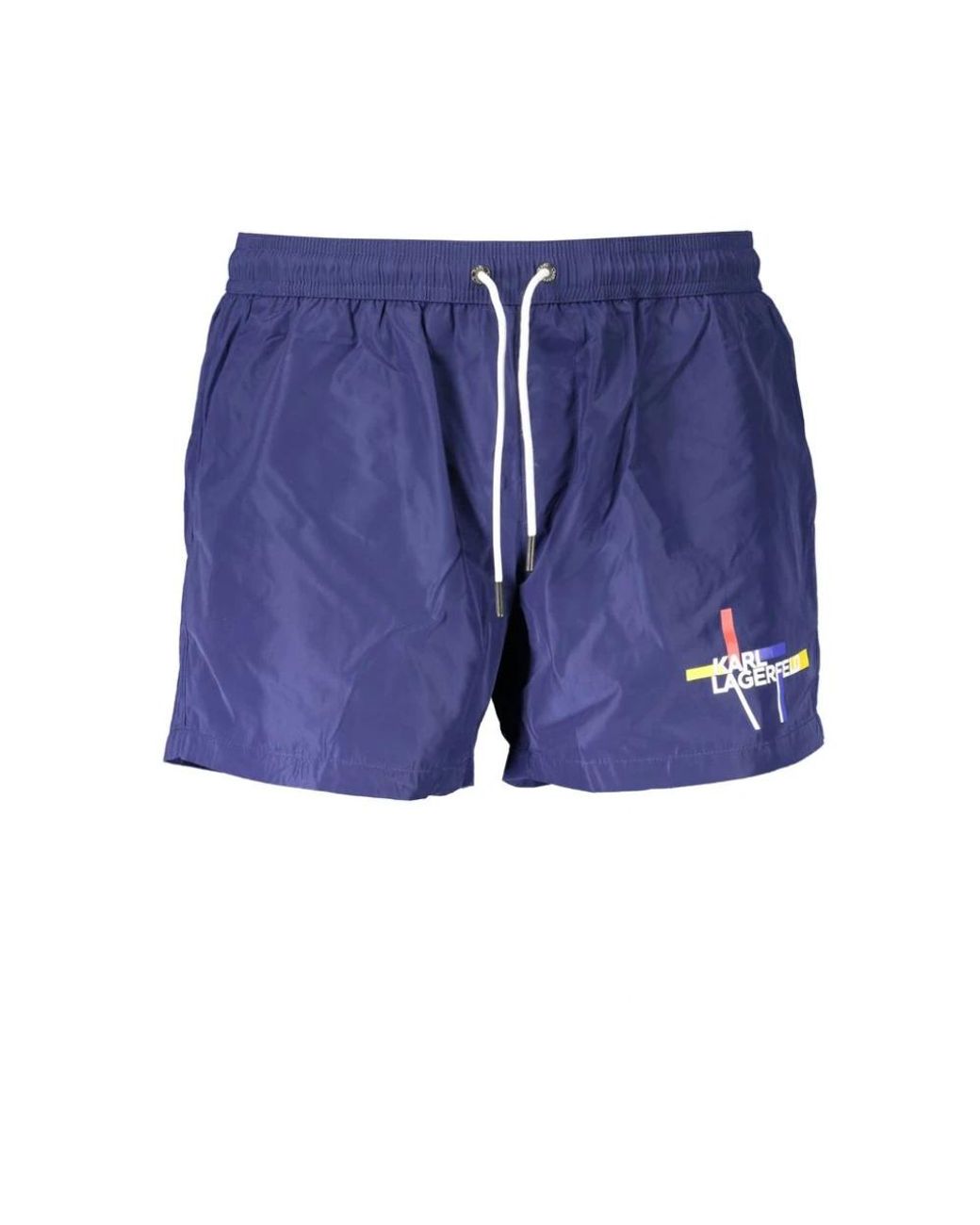 Karl Lagerfeld Blue Beachwear for men