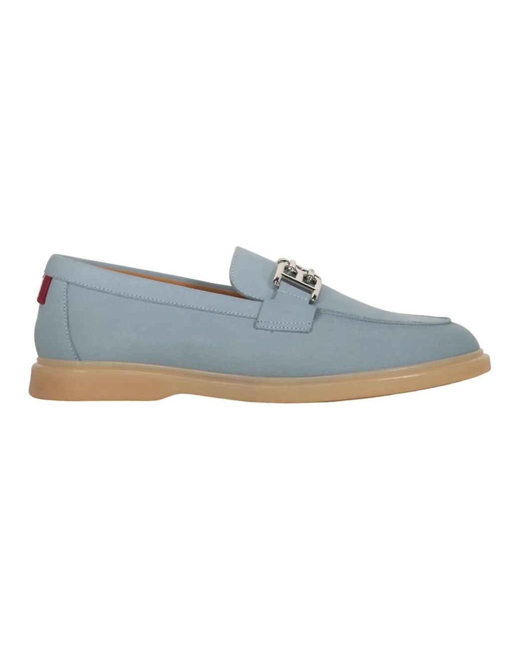 Bally Blue Loafers