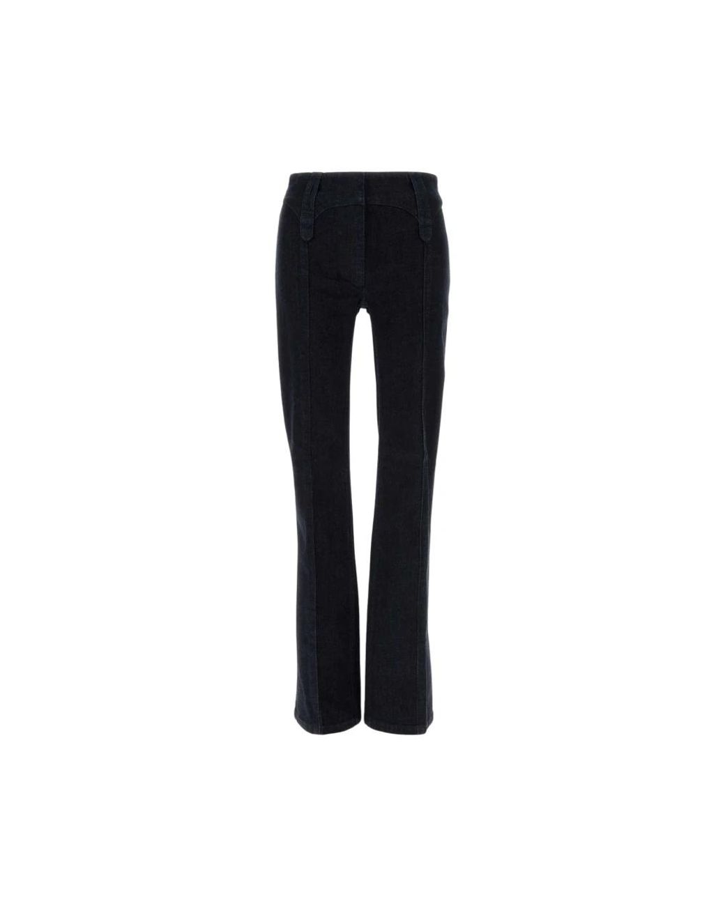 Tory Burch Black Straight Fit Jeans