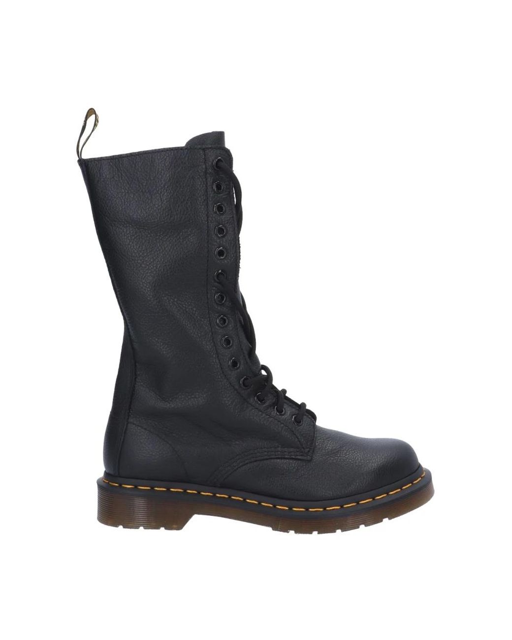 Dr. Martens Black Lace-Up Boots