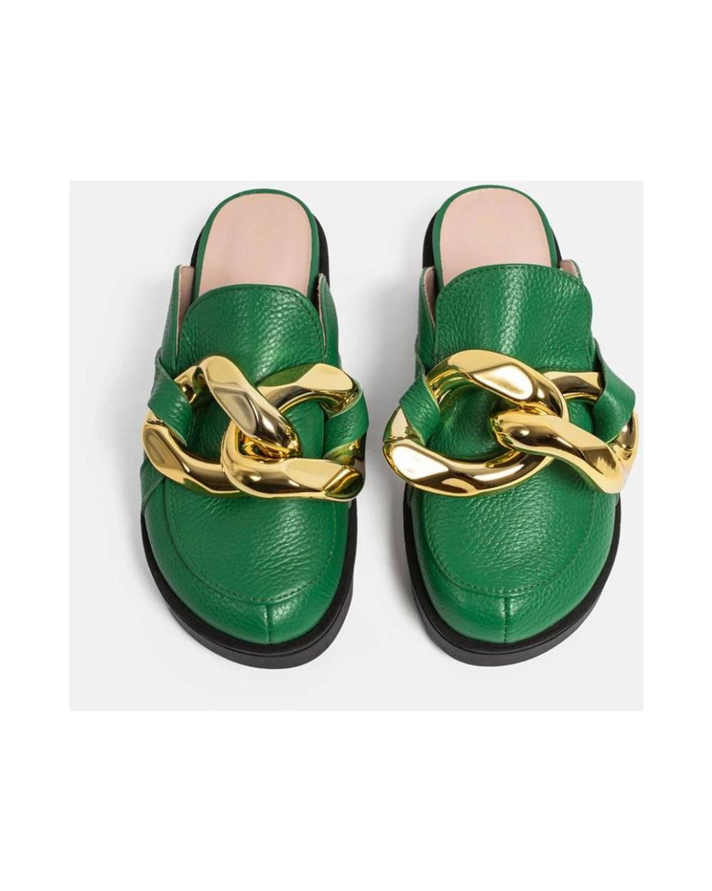 Mules di L37 in Green