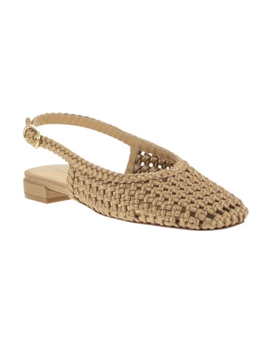 Flat Sandals di Stuart Weitzman in Natural