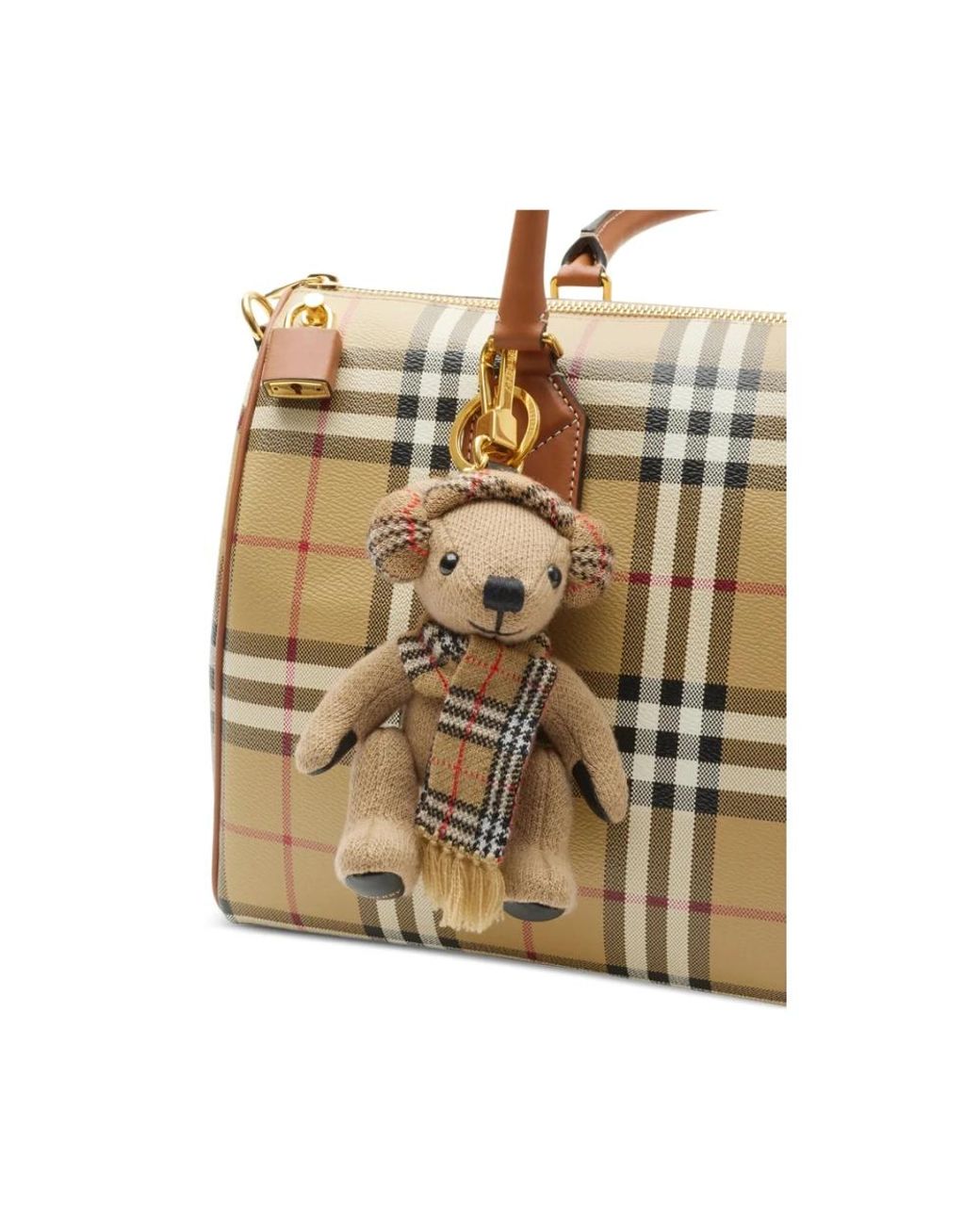 Burberry Metallic Keyrings Neutral