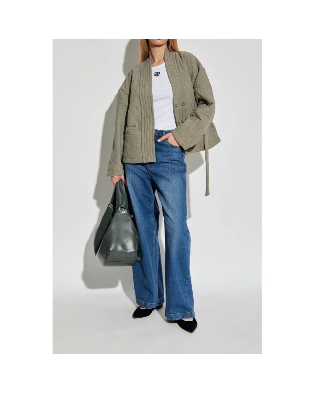 Light Jackets Munthe en coloris Gray