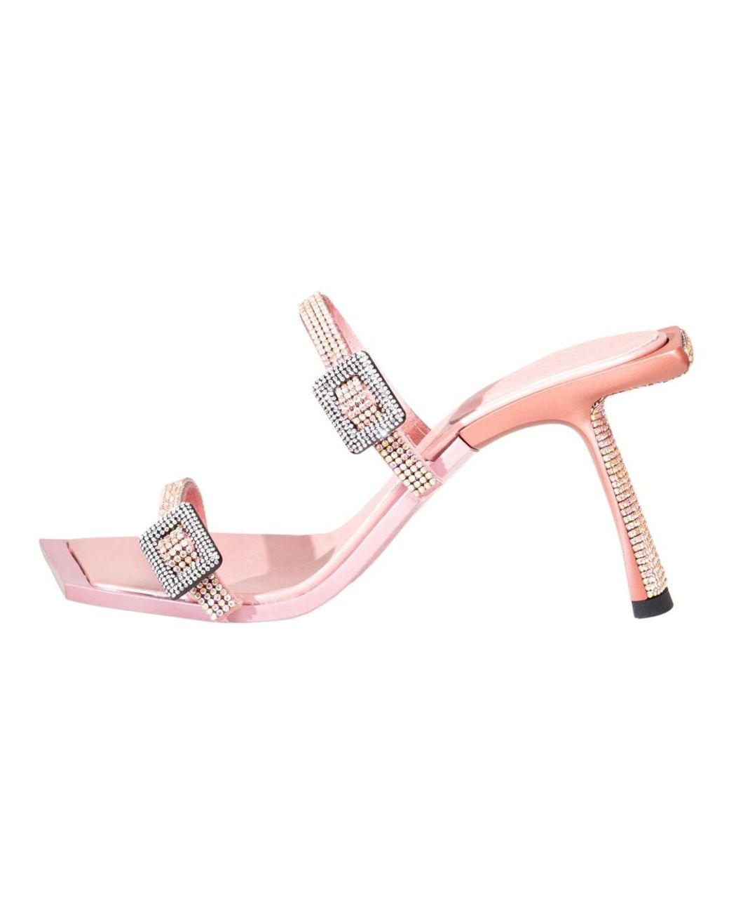 Benedetta Bruzziches Pink Heeled Mules