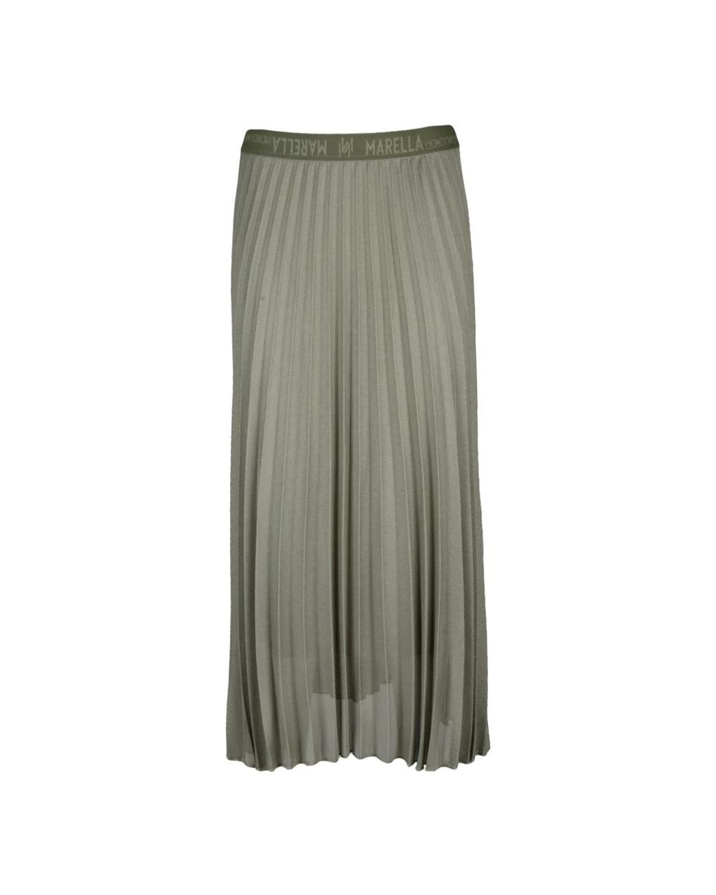 Marella Green Midi Skirts
