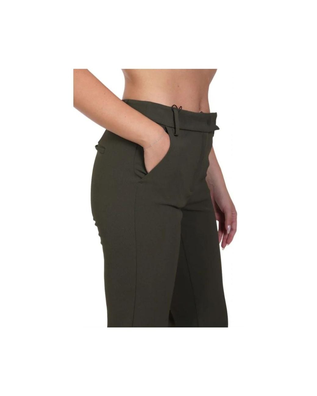 Marella Black Cropped Trousers