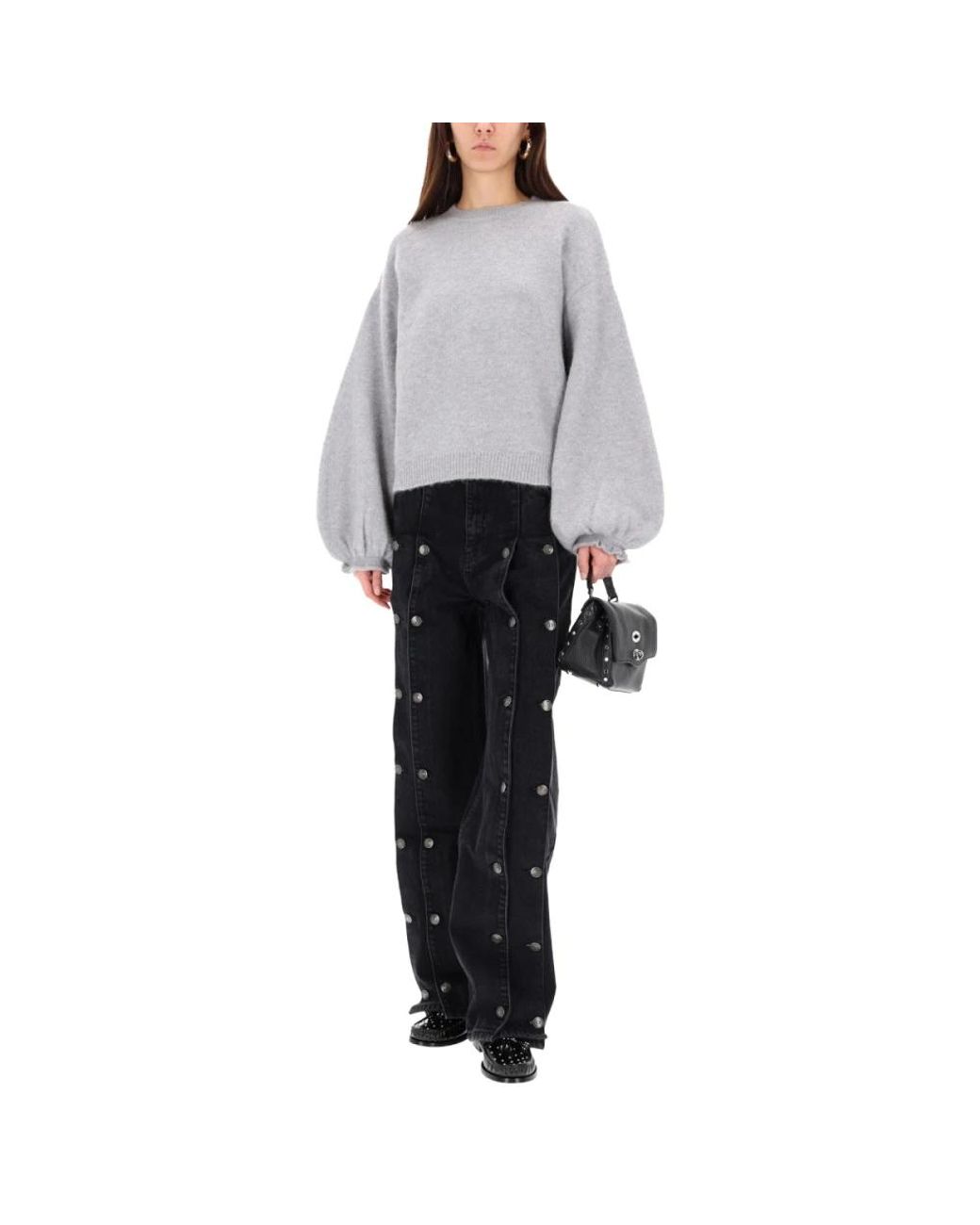 ROTATE BIRGER CHRISTENSEN Gray Sweatshirts