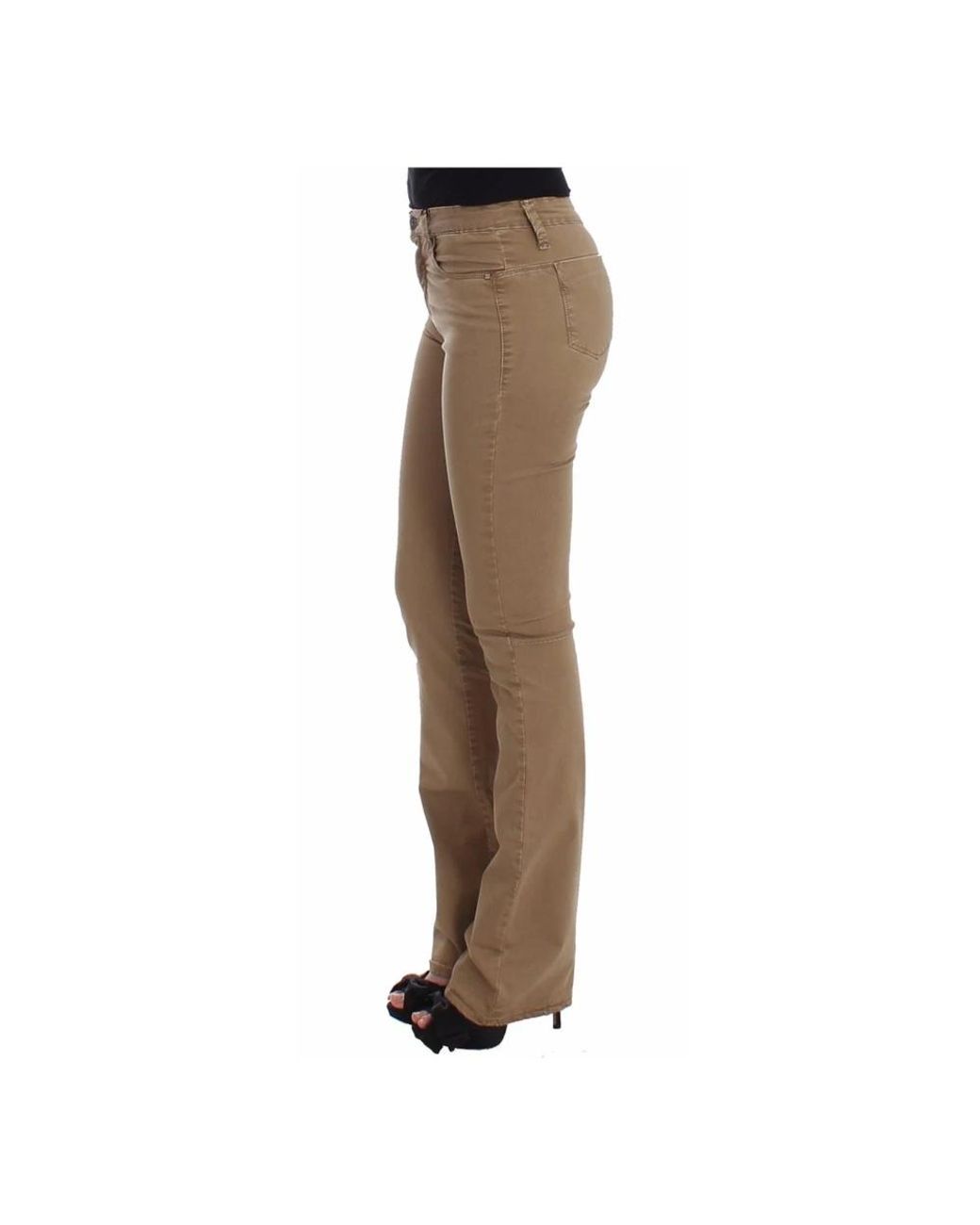 CoSTUME NATIONAL Brown Skinny Fit Jeans