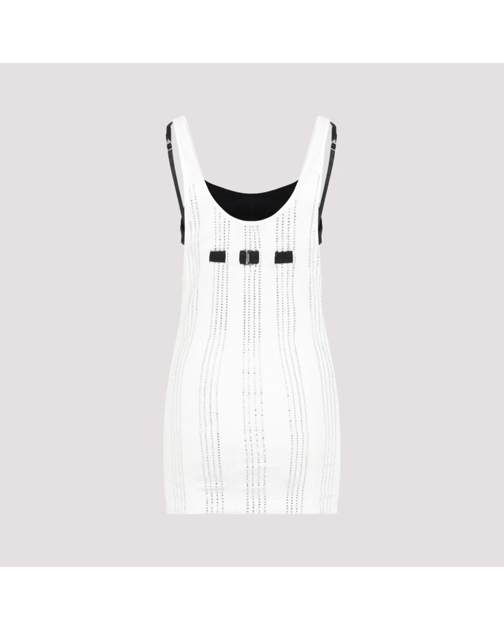 The Attico Black Sleeveless Tops
