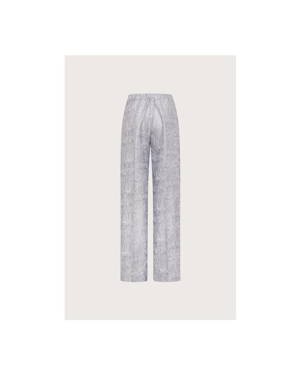 Seventy Gray Wide Trousers