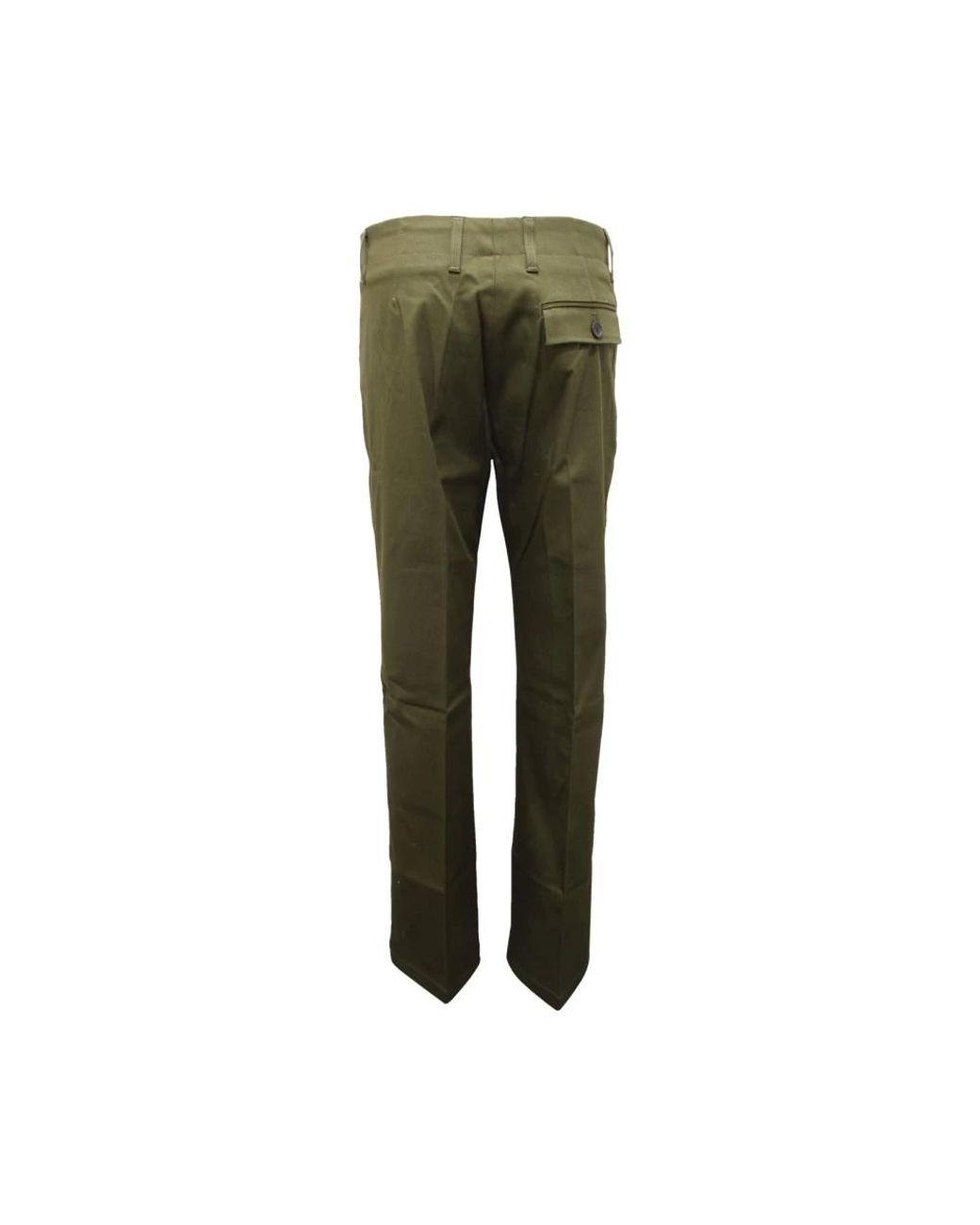 Department 5 Green Straight Trousers