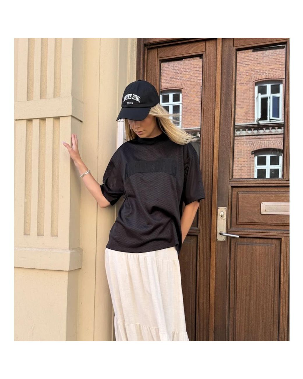 Anine Bing Black Hats & Caps